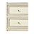 Water Solid Wood and Stainless Steel 47.75 " W 4 - Drawer Dresser