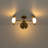 3 - Light 22inch Modern Sputnik Opal Glass Semi Flush Mount