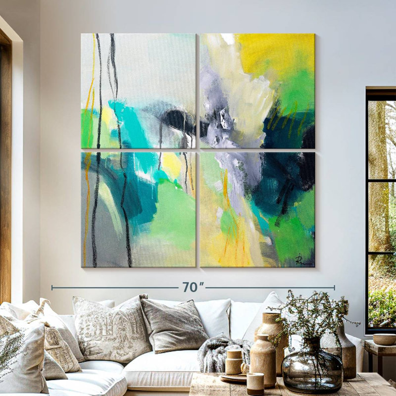 Interpretation, 57" H x 57" W