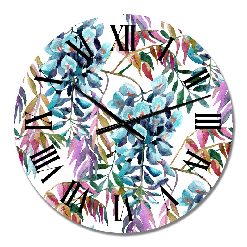 Horloge murale Wisteria, Petit