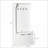 Hall Tree with Coat Rack, Storage Bench &amp; Shoe Organizer | White | MDF-1962534777