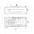 67'' x 29'' Alcove / Tile In Plastic / Acrylic Bathtub with Faucet