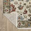 Tapis ivoire / vert Suhaan-866487948