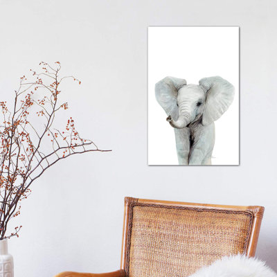 «Baby Elephant» par Watercolor Luv - reproduction d'art