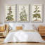 «Munting Botanicals IV», ensemble de 3 toiles encadrées-97709104-97709107