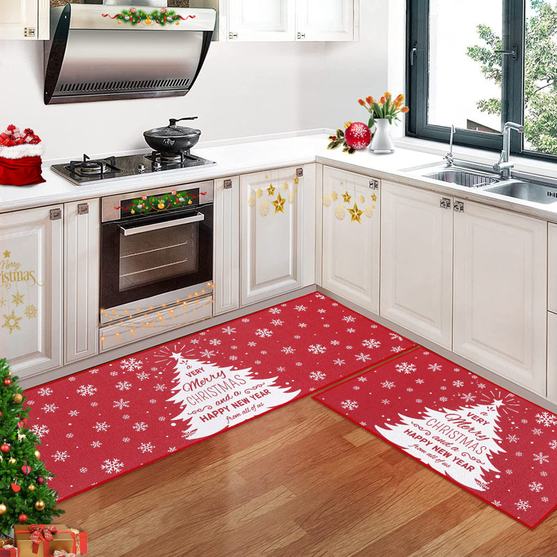 Floral Linen 15.7cm X 23.63cm Area Rug