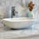 AA Warehousing 11.9'' White Stone Rectangular Bathroom Sink