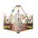 Ducks In Flight 6 - Light Semi Flush Mount