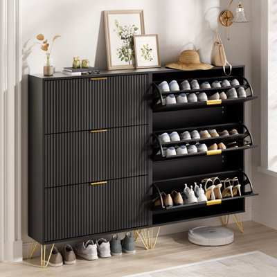 36 Pair Shoe Storage Cabinet