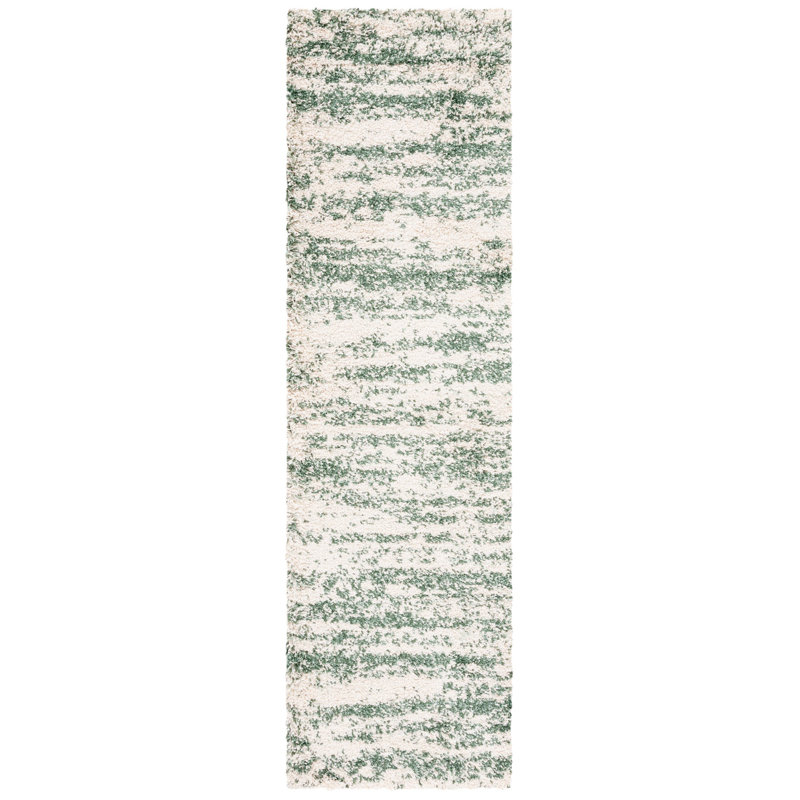 Mashburn Performance Abstract Rug, Runner 2'3" x 14'