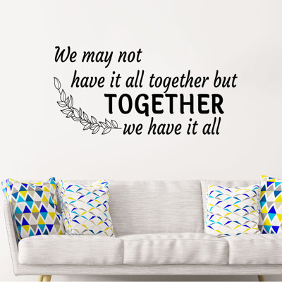Non-Wall Damaging Wall Decal