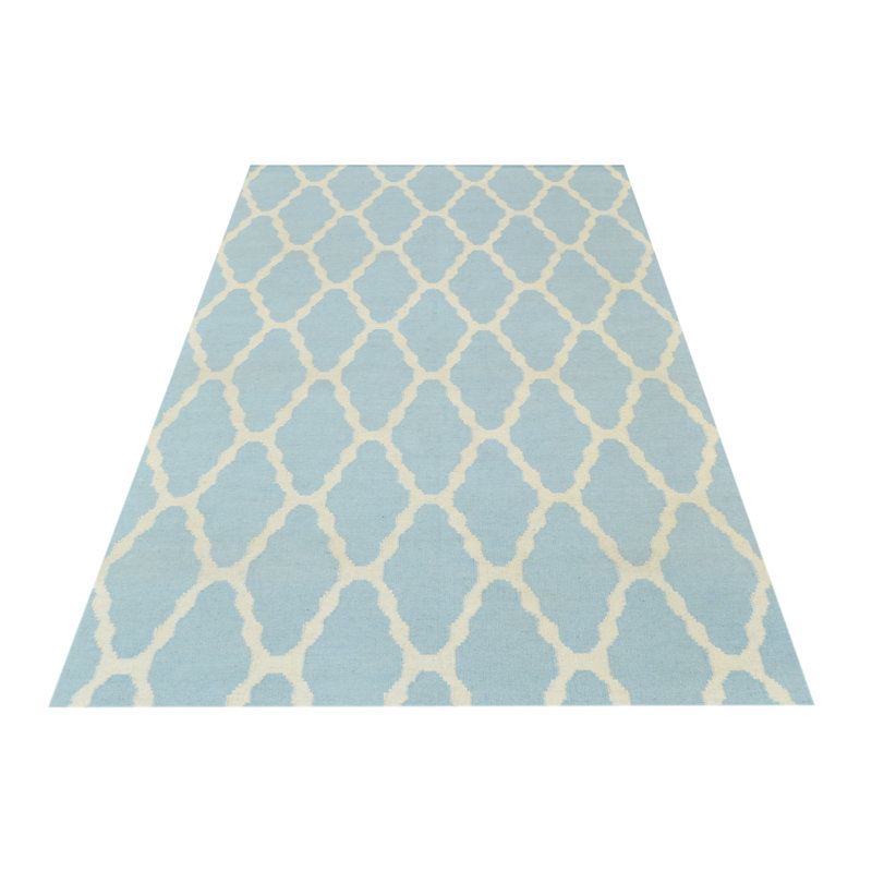 Venus Geometric Wool Hand Woven Area Rug, Rectangle 120 x 180cm