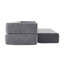 Canapé modulaire convertible 3 pieds avec repose-pieds Ebern Designs-2099591116