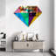 Art mural brillant en diamant
