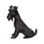 Henry Dog Statue- Black