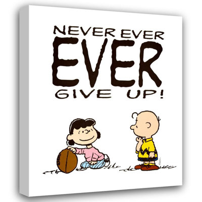 Never Ever Ever Give Up! Peanuts IMA-S832