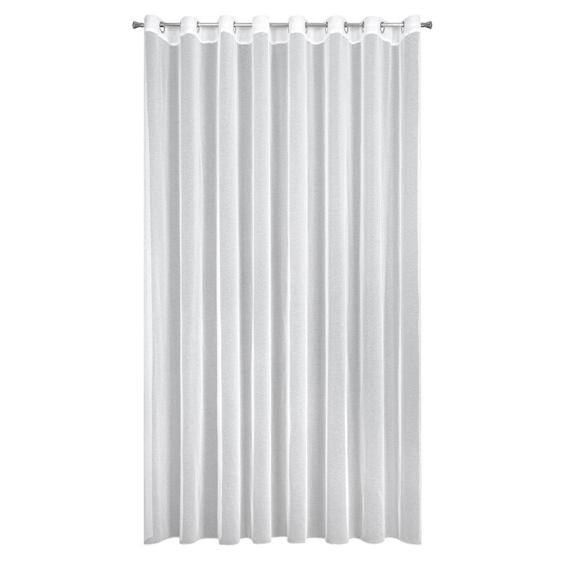 Kaylib Sheer Curtain Single Panel, 250cm H x 350cm W
