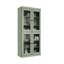 Garde-manger 100% bois massif 32 po avec portes en verre givré et tablettes réglables-982952869