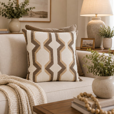 Coussin décoratif en coton