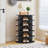Yasmani 20 Pair Rotating Shoe Rack, 360° Rotating-590952150