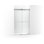 Levity Plus Less Sliding Shower Door, 77-9/16 In. H X 44-5/8 - 47-5/8 In. W, With 5/16 In.-Thick Crystal Clear Glass