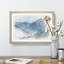 Blue Mountains in Sikkim India - Framed Print-56842712-56842713
