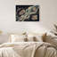 Art mural sur toile, cellules et bactéries microscopiques-540469031