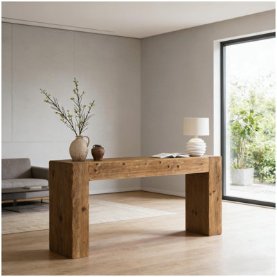 Versatile End Table,Compact Console Table,Wood Coffee Table