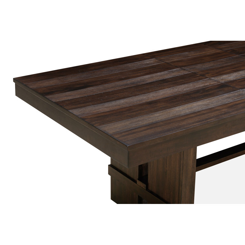 Courser Extendable Acacia Solid Wood Dining Set