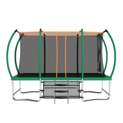 Longue trampoline rectangulaire extérieure pour adultes 8X14FT