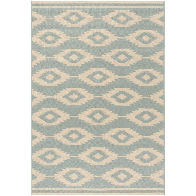 Martinez Southwestern Indoor/Outdoor Area Rug, Rectangle 4' x 6'