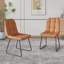 Chaises de salle à manger de cuisine moderne, chaises d'appoint rembourrées (2 chaises)-1462619215-1462619208