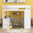 Jaslena Kids Loft Bed with Drawers-1002981862-1002981915