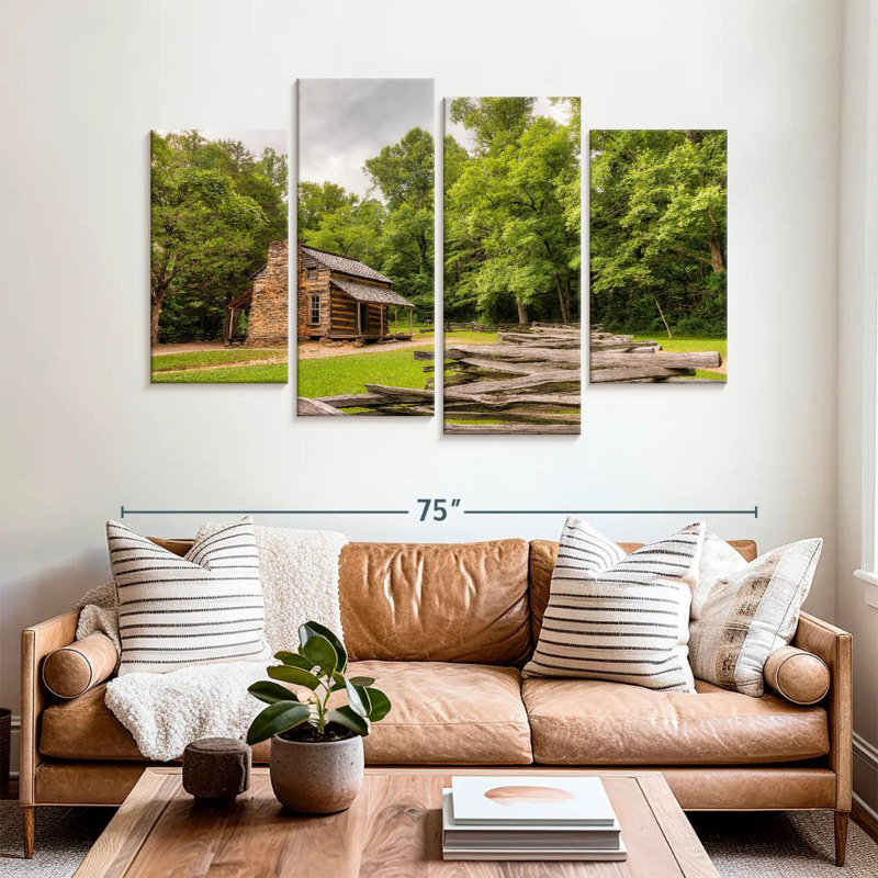 Alvord John Oliver Cabin, 42" H x 68" W