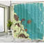 Ensemble de rideau de douche + crochets-44221800