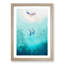 Boats in the Maldives in Abstract - Picture Frame Painting Print-55544159-55544158