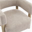 Fauteuil d'appoint rembourré Boucle-100205299