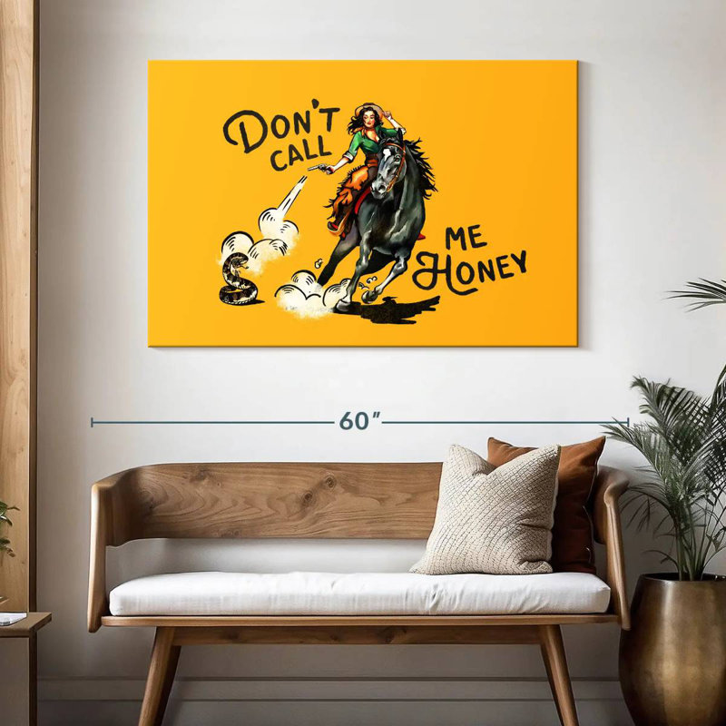Lelar Don't Call Me Honey, 32" H x 48" W