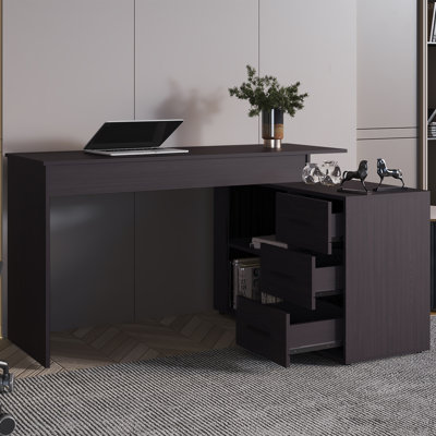 Bureau en L, bureau, chambre à coucher, bibliothèque, table d'étude, bureau