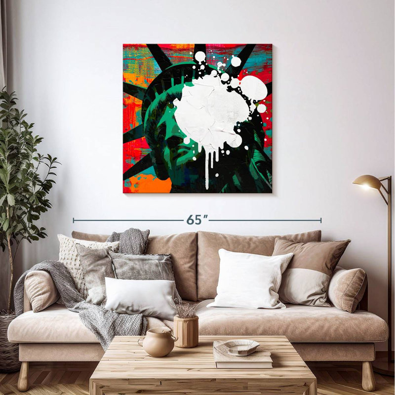 Nicci Liberty Waning, 39" H x 39" W