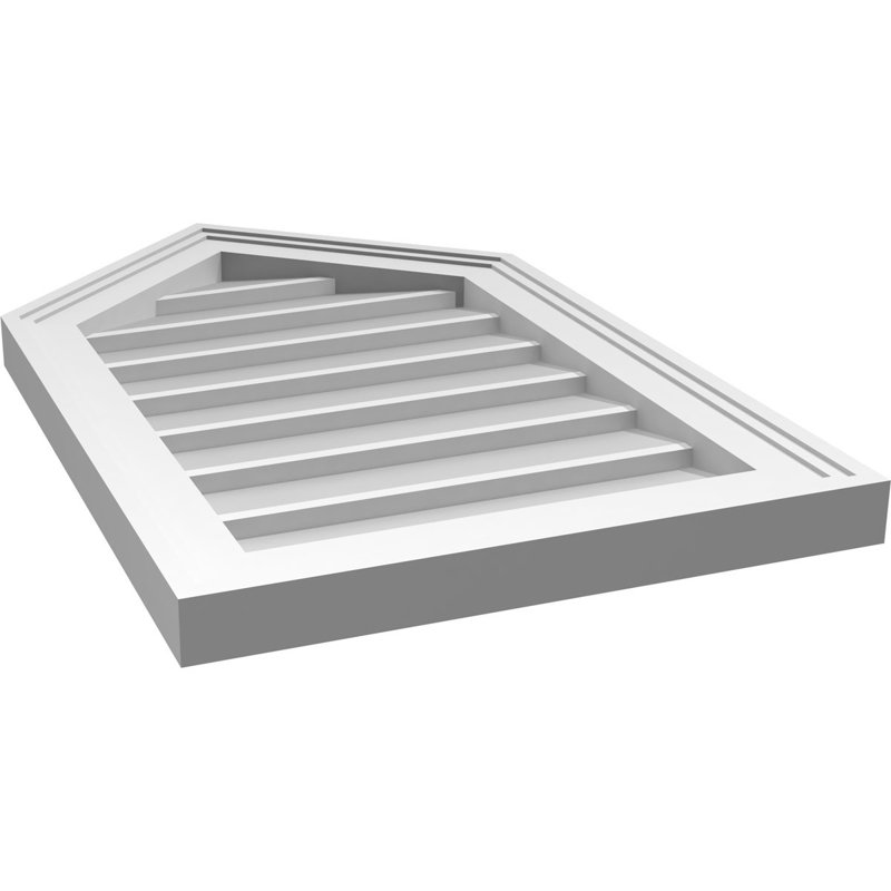 Ventilateur à pignon en uréthane non-fonctionnel Signature, H 26 po x l 16 po x P 1,5 po