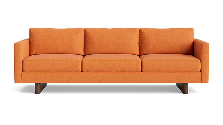 Vintage Sofa (95"), Performance Weave - Carrot