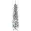 Arbre de Noël artificiel mince 6 pi avec des branches réalistes et 395 pointes