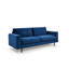 Airron 3 Seater Velvet Sofa-400338333