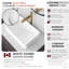 Drain escamotable pour lavabo de salle de bain avec bouchon en céramique blanche STY retouche Élan-114825720