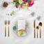 Serviettes de table en satin de coton Zodiac Capricorn-124988661