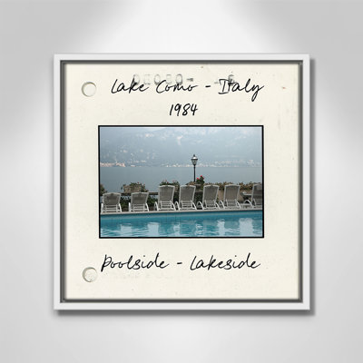 Travel Slide Collection "Lake Como, Italy" Print