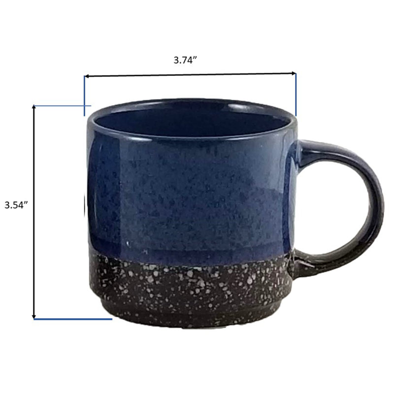 Ensemble de grandes tasses à café 4 pièces Ksawery