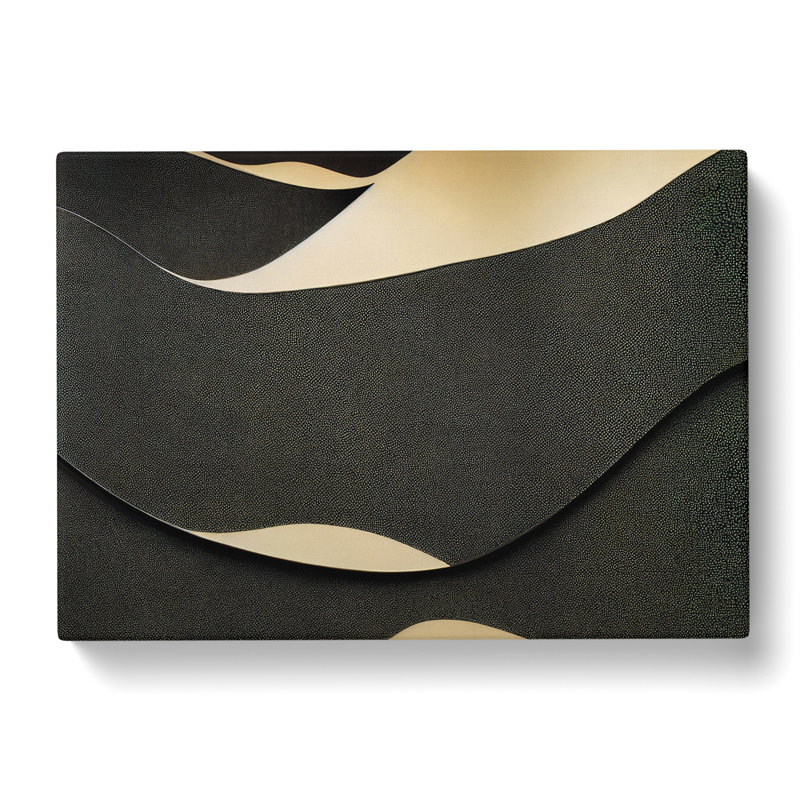 Swell Modern Abstract Art - Wrapped Canvas, 50cm H x 76cm W x 3cm D