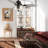 42"W Valencia LED Indoor Hand-Cut Glass Ceiling Fan With Remote Control-1934647394